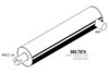 RENAULT 5000541000 Middle-/End Silencer